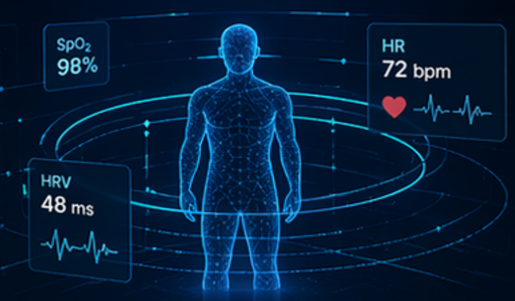 Physiology telemetry visualization